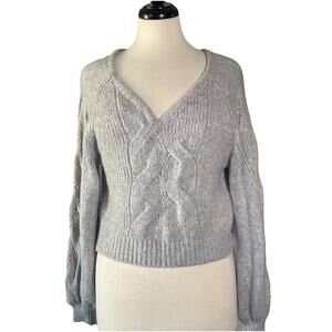 Abercrombie & Fitch Soft Collection Knit Sweater Women’s XS Gray